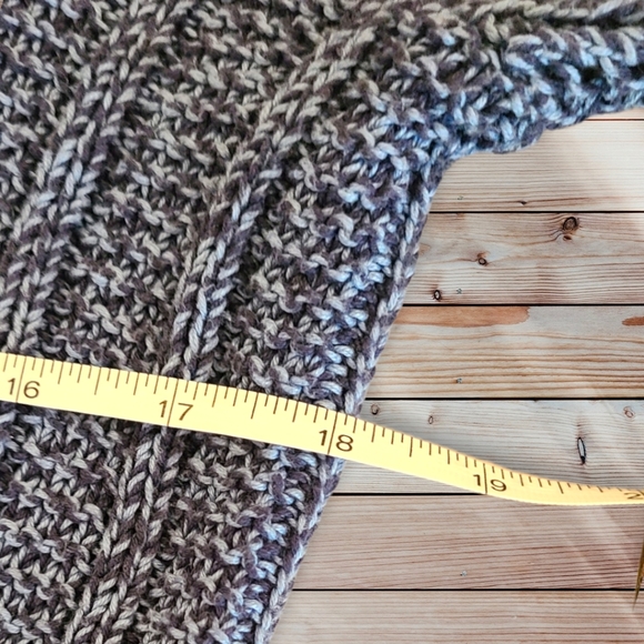 American Eagle Outfitters Hooded Open Weave Sweater Size Large - Picture 4 of 5